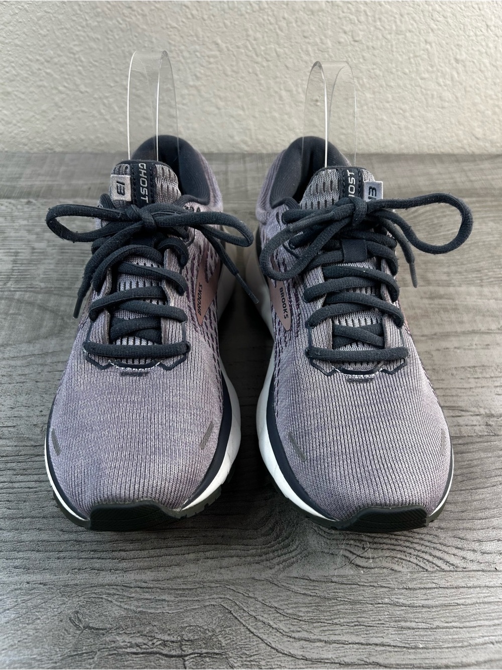 Brooks Ghost 13 Women’s Running Shoes - Lavender/Gray Size 6.5 B Athletic - Picture 4 of 14
